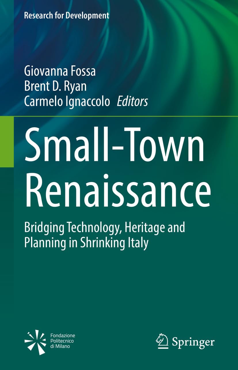 Small-Town Renaissance livre anglais urbanisme italie developpement