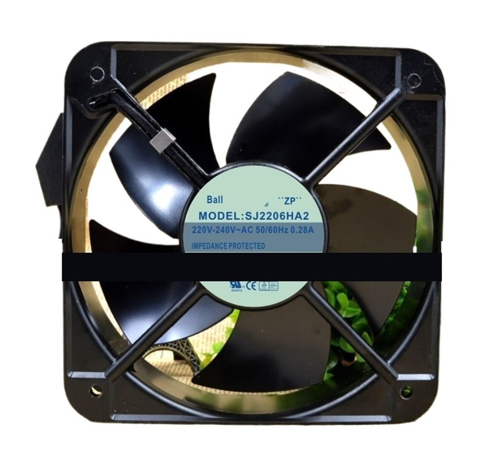 YMUGUEGH SJ2206HA2 220-240V 0.28A Cooling Fan