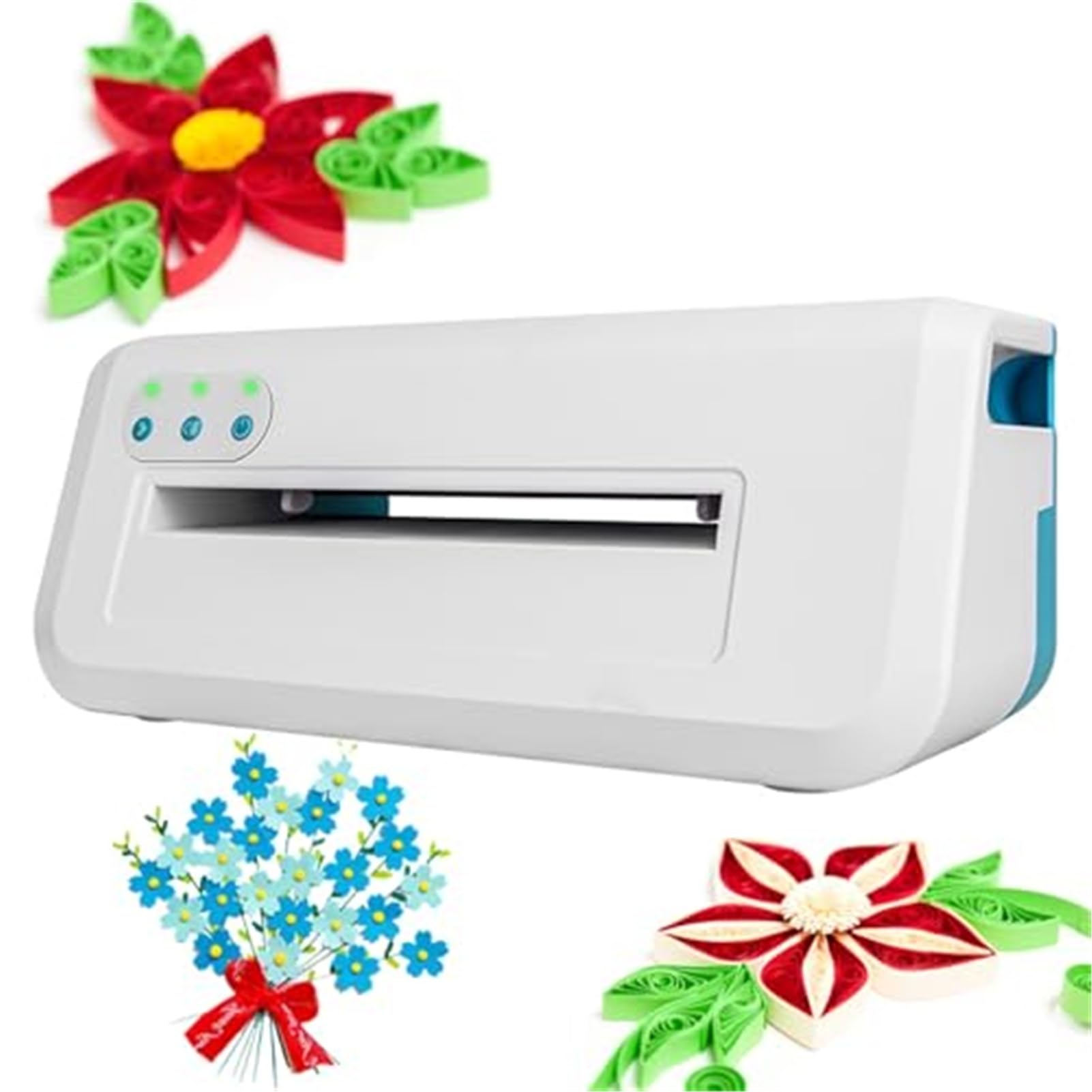 Máquina de estampado eléctrica A4, máquina troqueladora portátil, máquina de estampado automático, tamaño de mesa 22 x 32 cm, for fabricación de tarjetas, álbumes de recortes