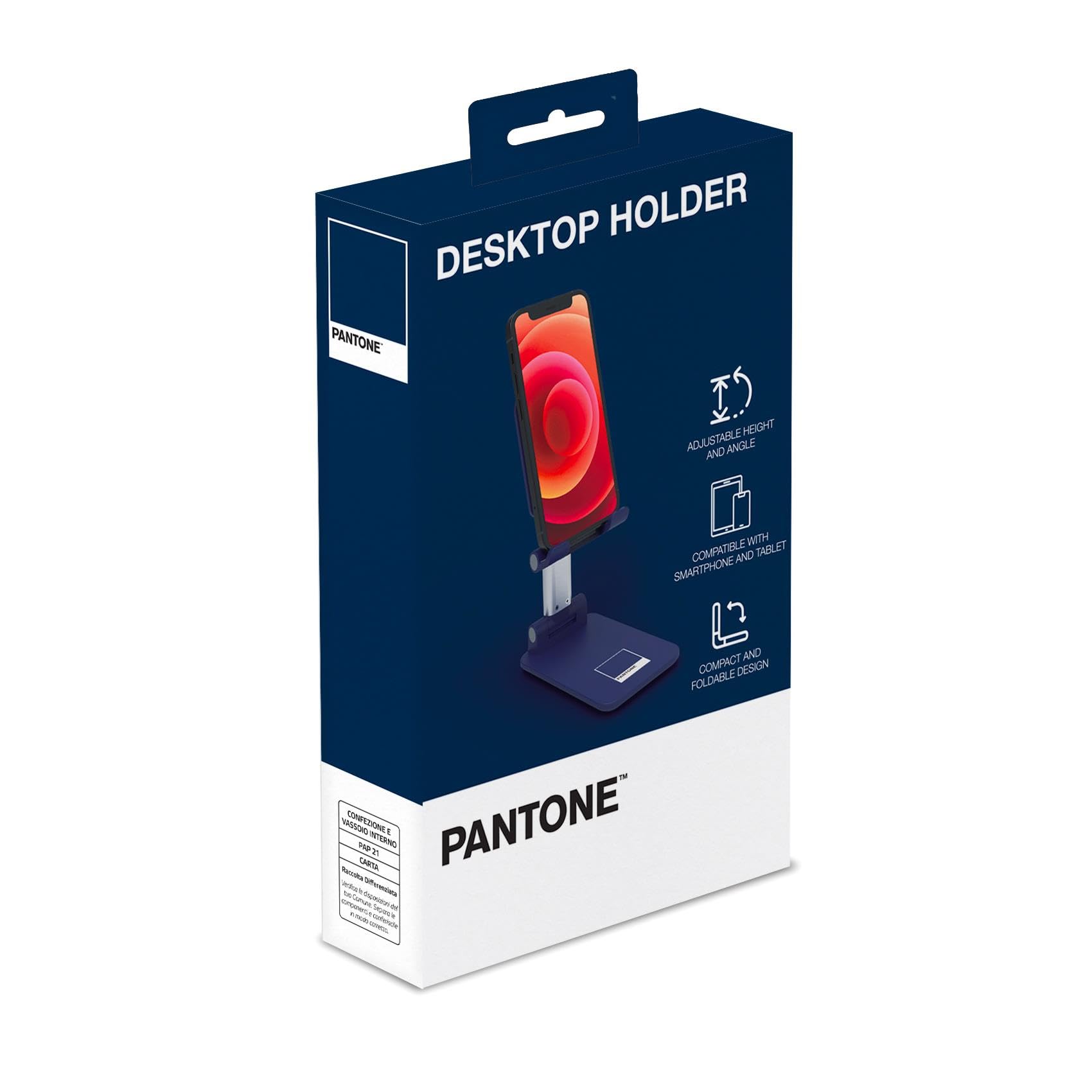 Supporto Da Scrivania Celly Pantone – Braccio Estendibile, Regolabile, Compatibile Fino A 10.5″, Compatto E Portatile