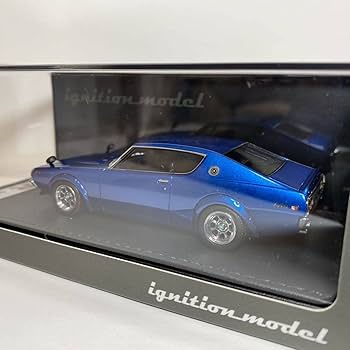 特注1/43 日産 スカイラインHT2000GTレーシング (KPGC110) IG0035 1/43 Nissan Skyline 2000 GT-R (KPGC110) Blue | LINE