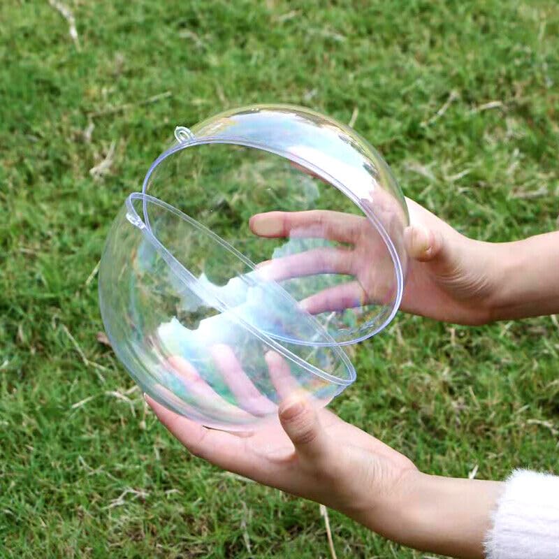 2-100CM Acrylic Ball Transparent Ball Plastic Ball Decorative Hanging Ball (13.6cm - 1Pcs)