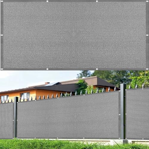 Brise vue opaque 140x210 cm résistant au vent pour jardin et piscine