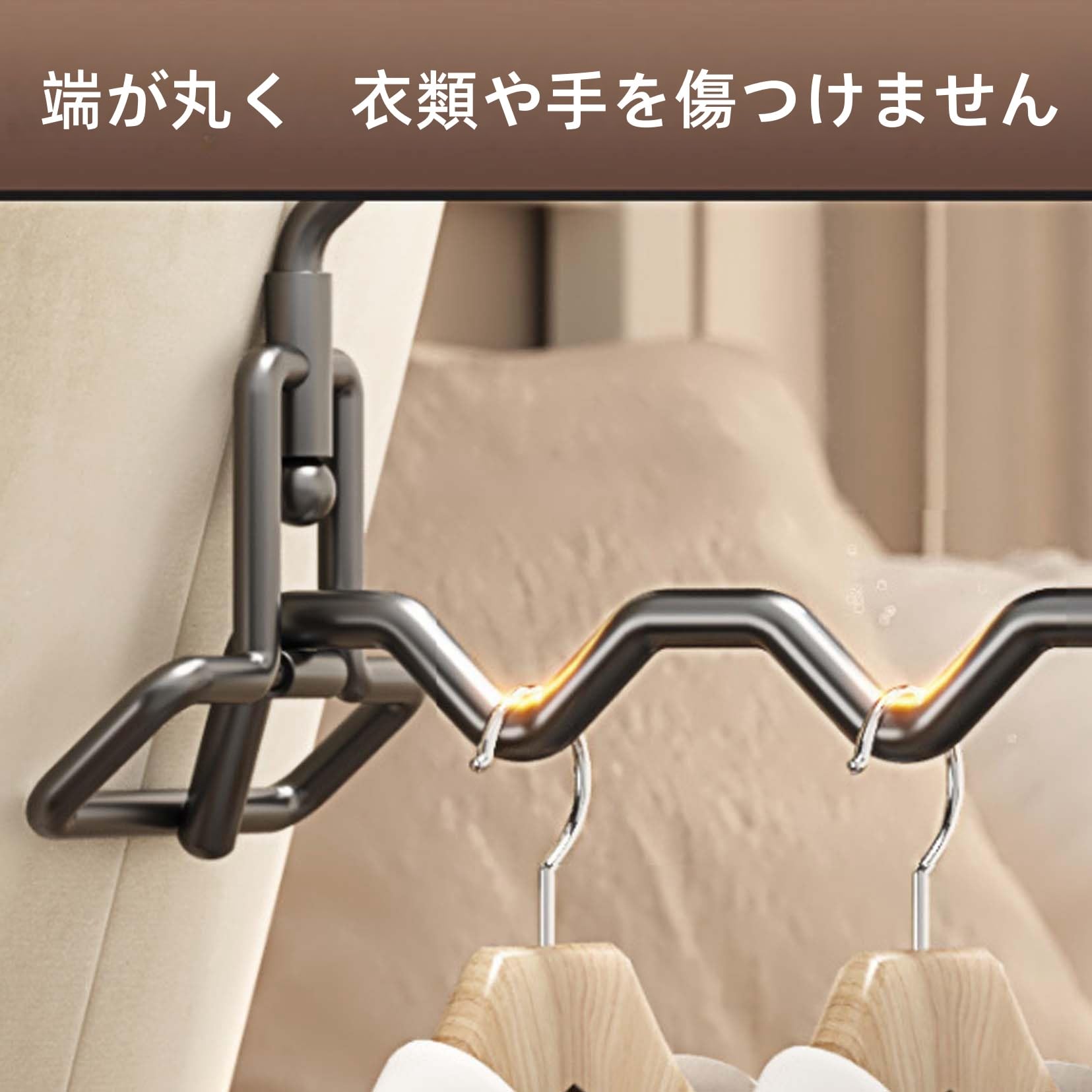 Amazon.co.jp: Tibemi 室内物干し 扉掛けマルチハンガー 360°回転 Amazon.co.jp: Tibemi 室内物干し 扉掛けマルチハンガー 360°回転