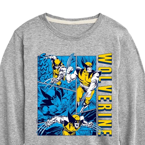 Marvel Wolverine - Comic Book Panels - Toddler and Youth Long Sleeve Graphic T-Shirt3