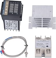 Vista 7 de PID Controladores de temperatura Kit de controlador de temperatura industrial preciso REX C100 impermeable para granja 100V-240V (25A)
