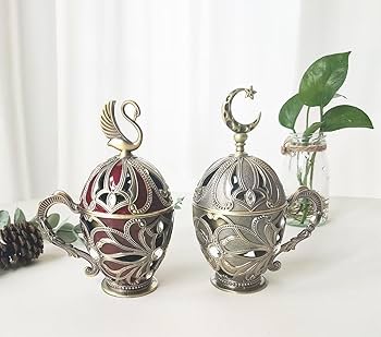 Amazon.com: Hourwof Vintage Cone Incense Holder,Metal Incense