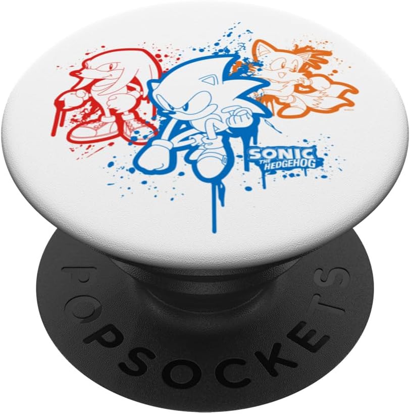 Sonic The Hedgehog - Spray Paint PopSockets PopWallet for MagSafe