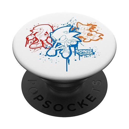 Sonic the Hedgehog - Spray Paint PopSockets Standard PopGrip - Standard