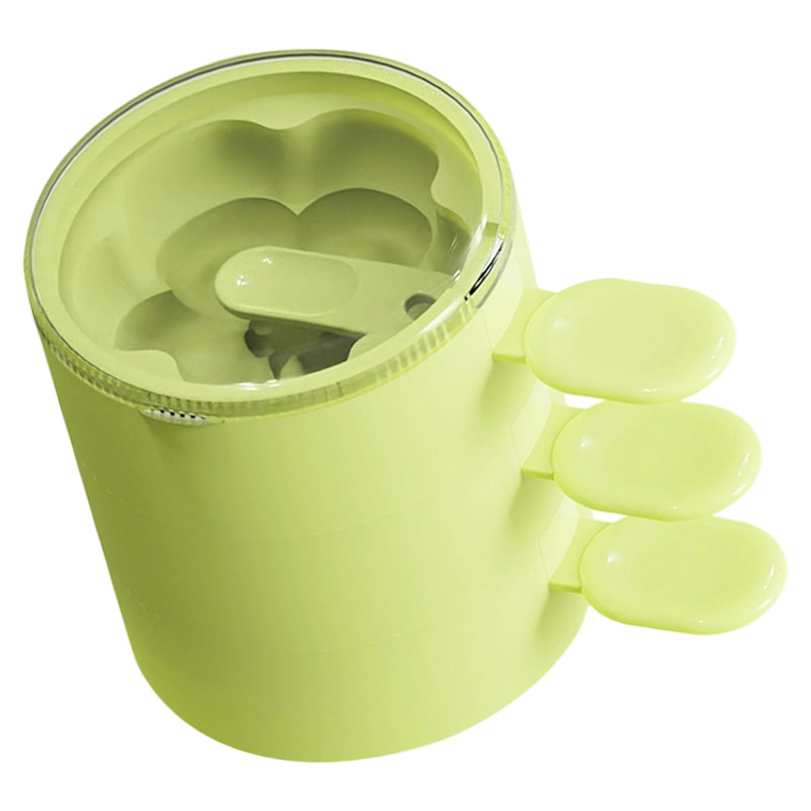 PANGBOER Multipurpose Food Grade Silicone Frozens Treat Maker Ice Cream Molds with Detachable Lid for Birthdays and Picnics Ice Milk Molds