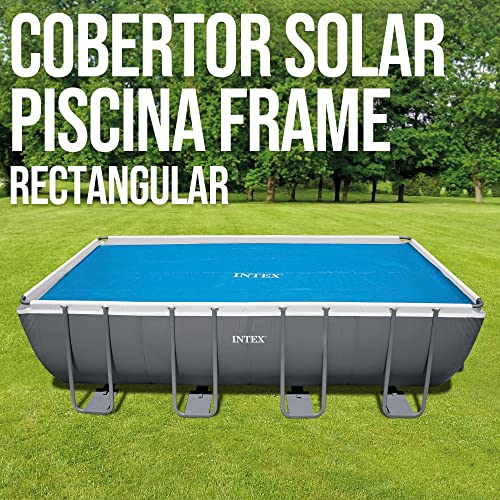 Intex Solarabdeckplane für Ultra Frame rechteckig 549 x 274 cm, Stärke 160 Mikron, Fertigungsmaß: 538 x...