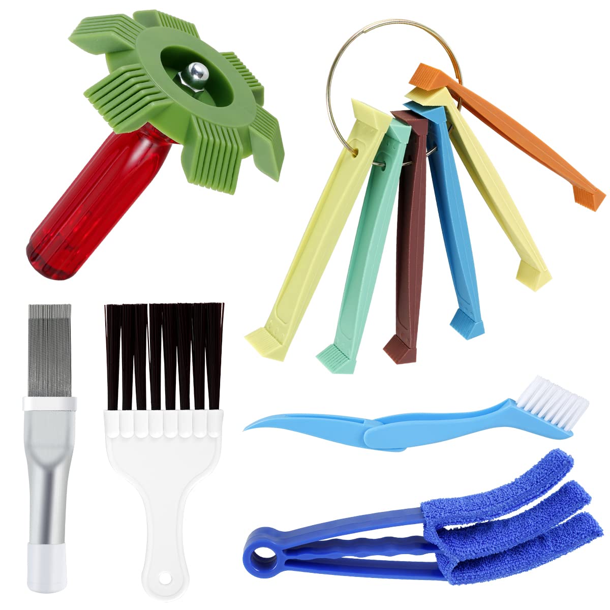 Buy Ros097meri Air Conditioner Fin Cleaner Set Colorful Deep Clean Air