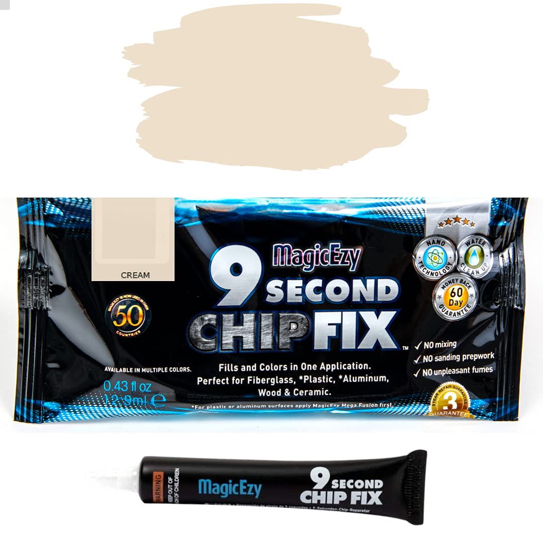 Buy MagicEzy 9 Second Chip Fix (Cream) Fix Fibreglass Damage Fast