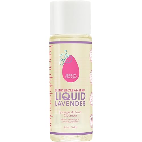 beautyblender® | Blendercleanser® Tool Wash | Lavender Purifying Liquid Soap | Hand, Sponge, Brush, Makeup Tool Cleanser | Lavender-Scented, Vegan, Paraben-Free, Sulfate-Free, 5 oz
