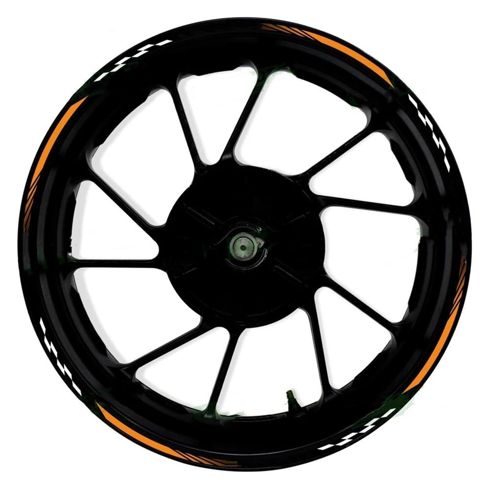 Motorbike Rim Stripe Sticker for CBR900RR CBR 900RR Motorcycle Accessories 17 Inch Front and Rear Wheel Decals Hub Reflective Rim Stripe Stickers(011)