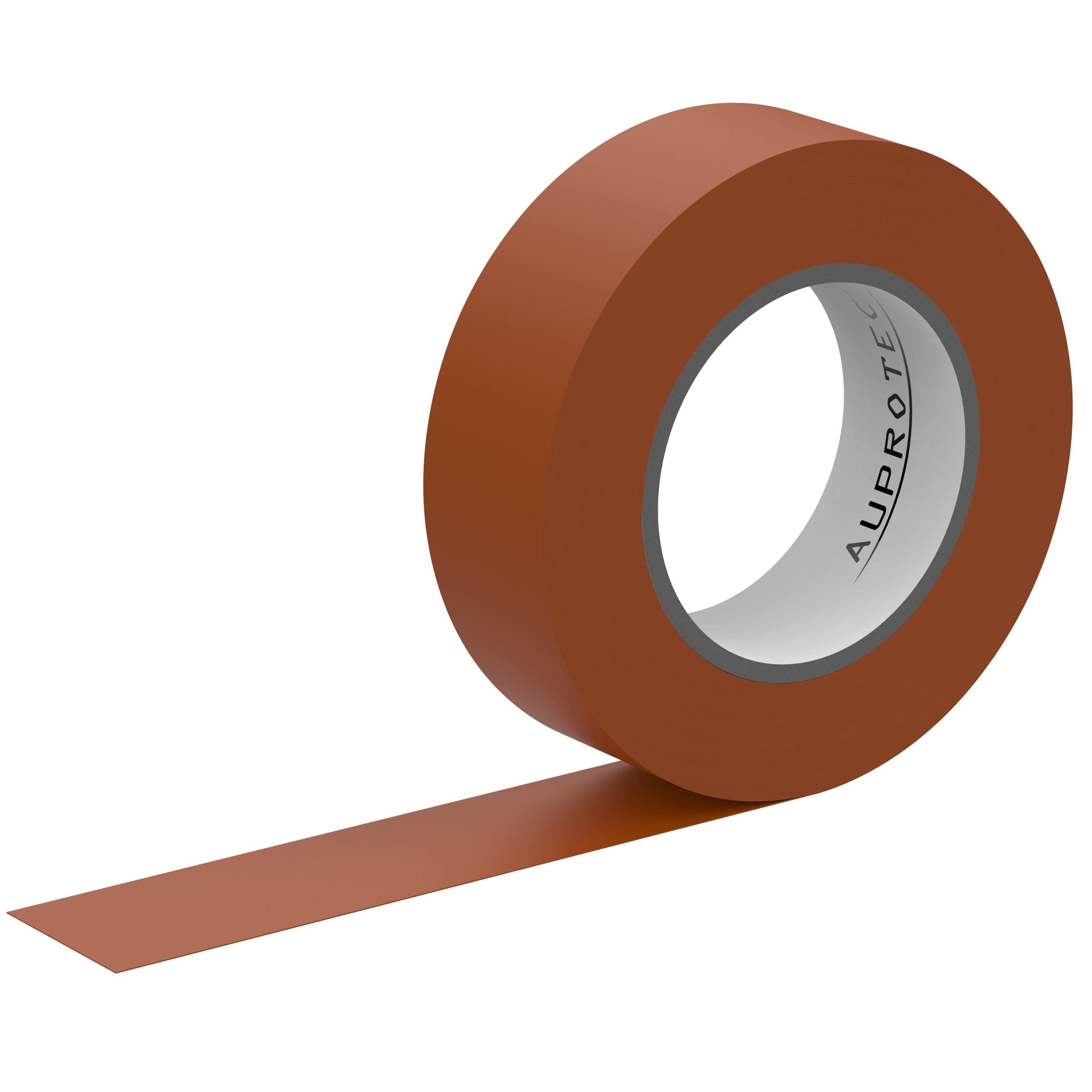 AUPROTEC VDE Nastro Isolante Elettrico PVC 15mm x 10m DIN EN 60454-3-1 marrone