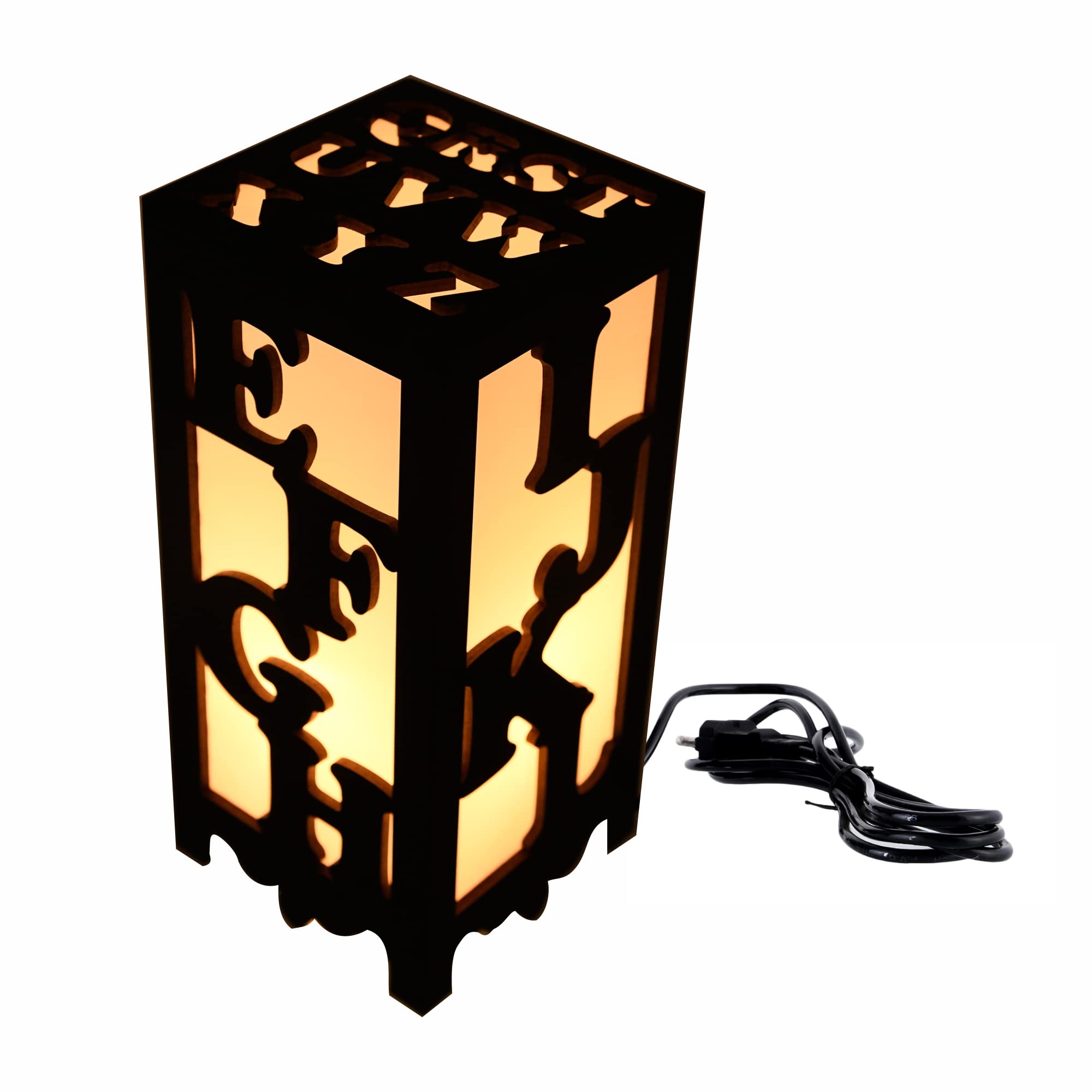 Aditya HANDICRAFTS Wooden Table Lamp for Home Office Living Room Decoration Bedroom Study Room (26x17 cm, Brown) (B08M68PSX2) Amazon Price History, Amazon Price Tracker