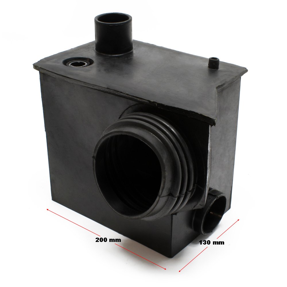 Wiltec Réservoir de rechange pour Pompe relevage 3/1 – 600 W – 12000 l/h – Refoulement 10 m/100 m – Pour Eaux usées chargées WC – Station de Pompage Assainissement – Pièce de rechange
