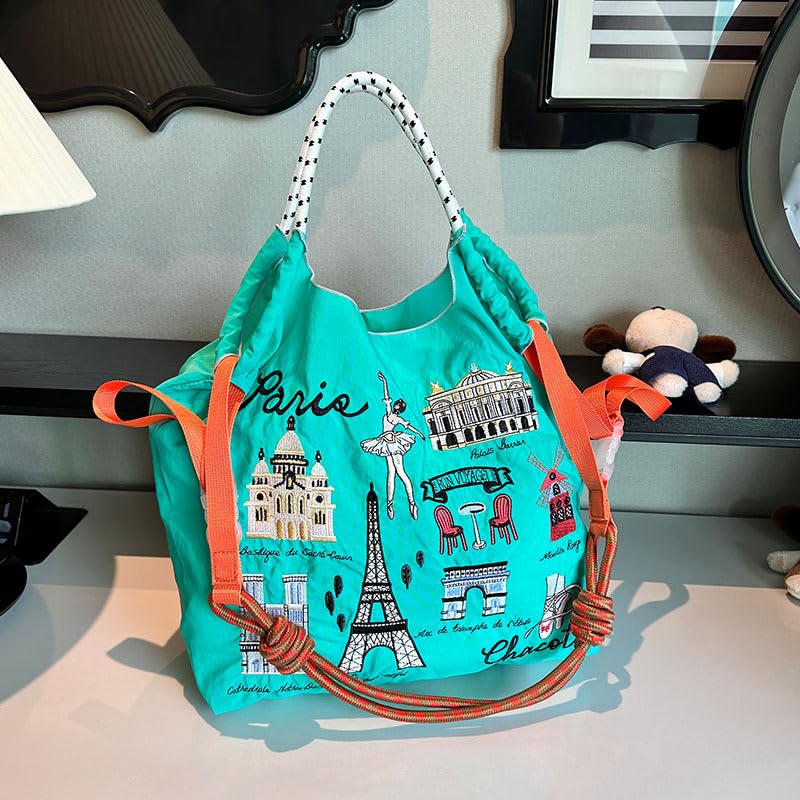Amazon.co.jp: ball chain 鉄塔ボールチェーン刺繍ショッピングバッグ