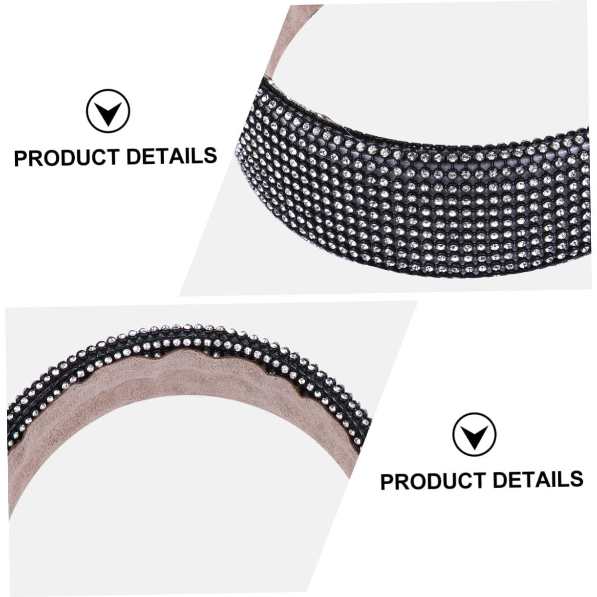 MAGICLULU 3 Pezzi Di Cerchietti Per Con Strass Eleganti E Semplici Accessori Per Per Donne E Ragazze Per Occasioni Speciali