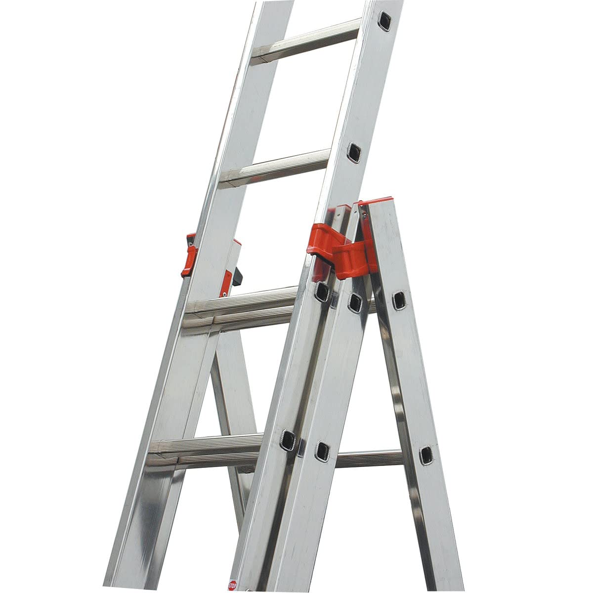 Drabina wielofunkcyjna Tribilo 3 x 10 szczebli L3,00-6,90 m Monto Krause 129680