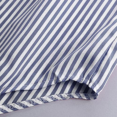Camisa vintage feminina manga 3/4 cor sólida ponto suíço moda túnica botão gola V plus size blusa lo