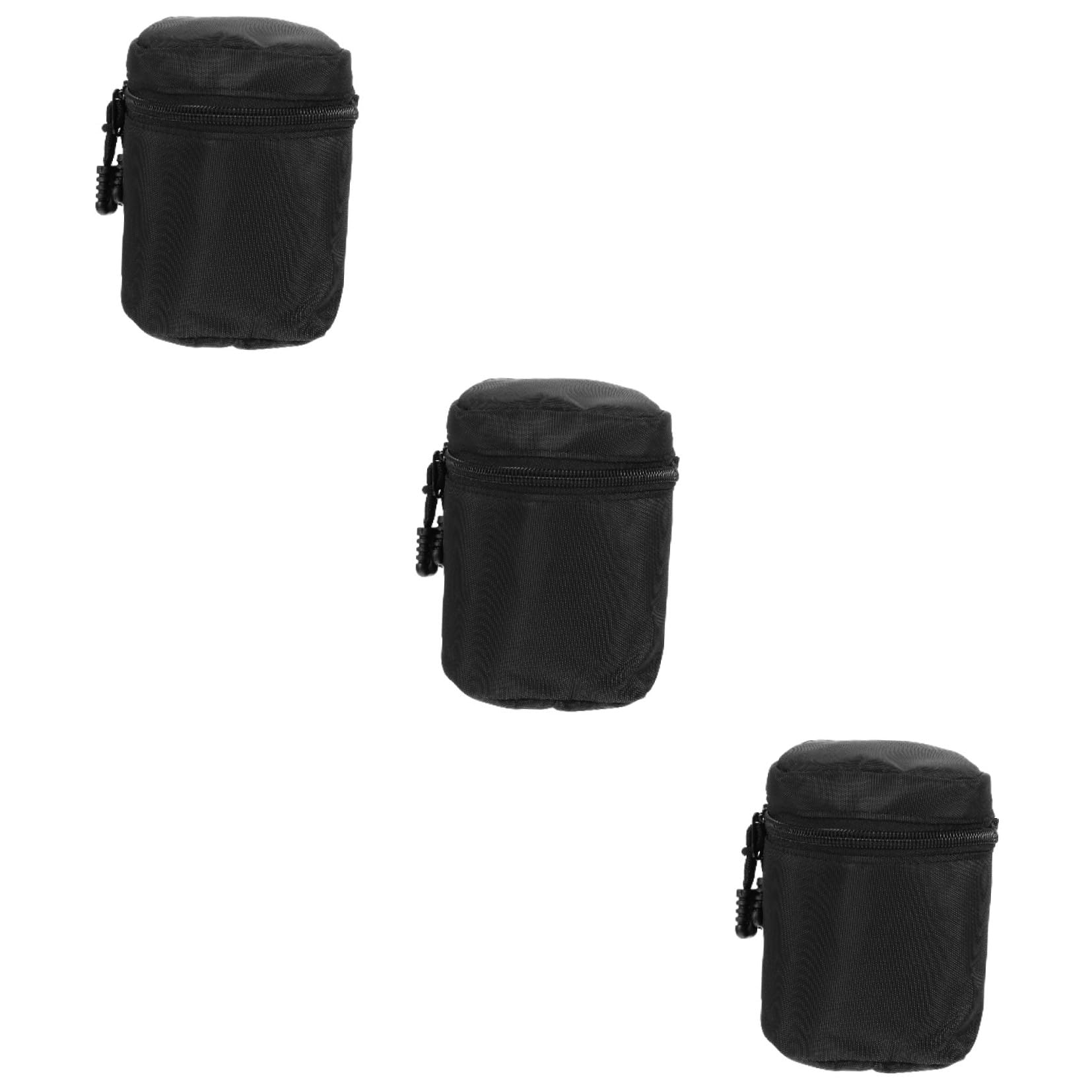 Mobestech 2 Stücke Wasser Neopren Stoßfeste Xxcm Schwarze Tasche Tasche - S Outdoor für Halter Zurück Größe Xcm Kamerafestes Objektiv für Reisekoffer Tragen Tragen