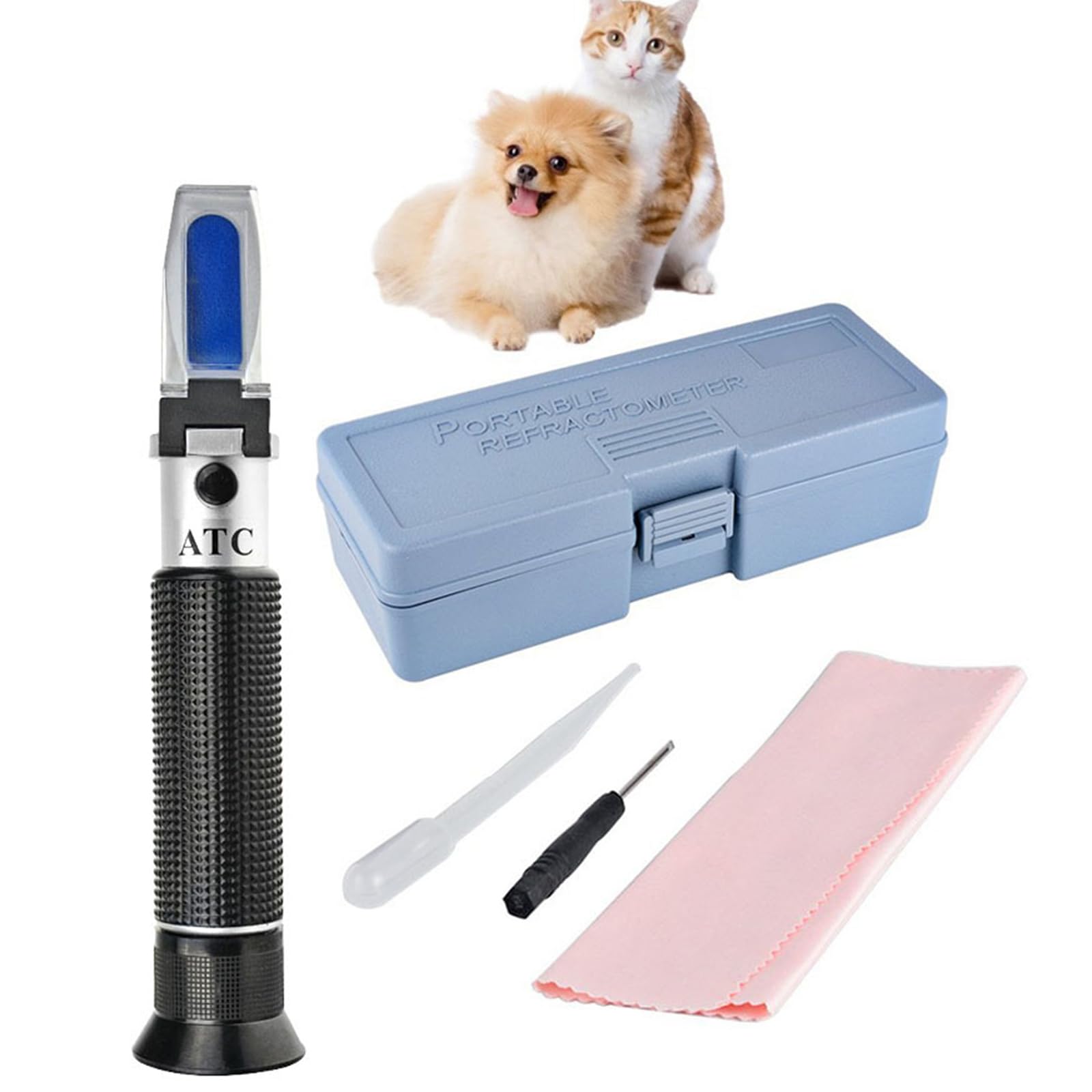 Morain Refractómetro Definición Veterinarios Confiables con Análisis Rápido Y Preciso Orina Perros Y Gatos Miden Refractómetro Orina Gato