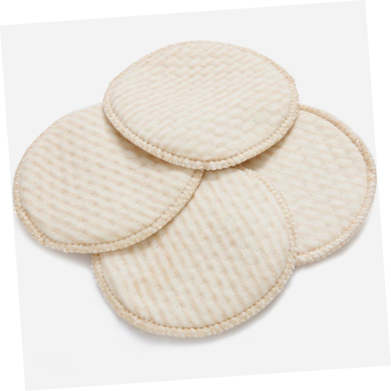 SWOOMEY 12Pcs Washable Nursing Pads Reusable Breastfeeding Cushions for Lactating Mothers Design Soft Material Portable for Go Use