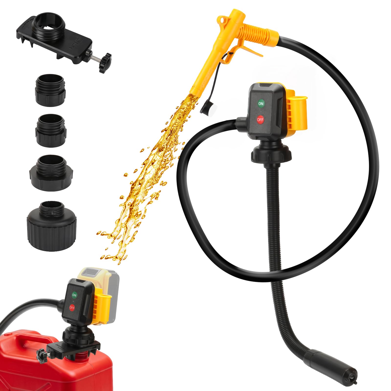 4.5GPM Cordless fuel transfer pump with auto stop (Bare tool)
