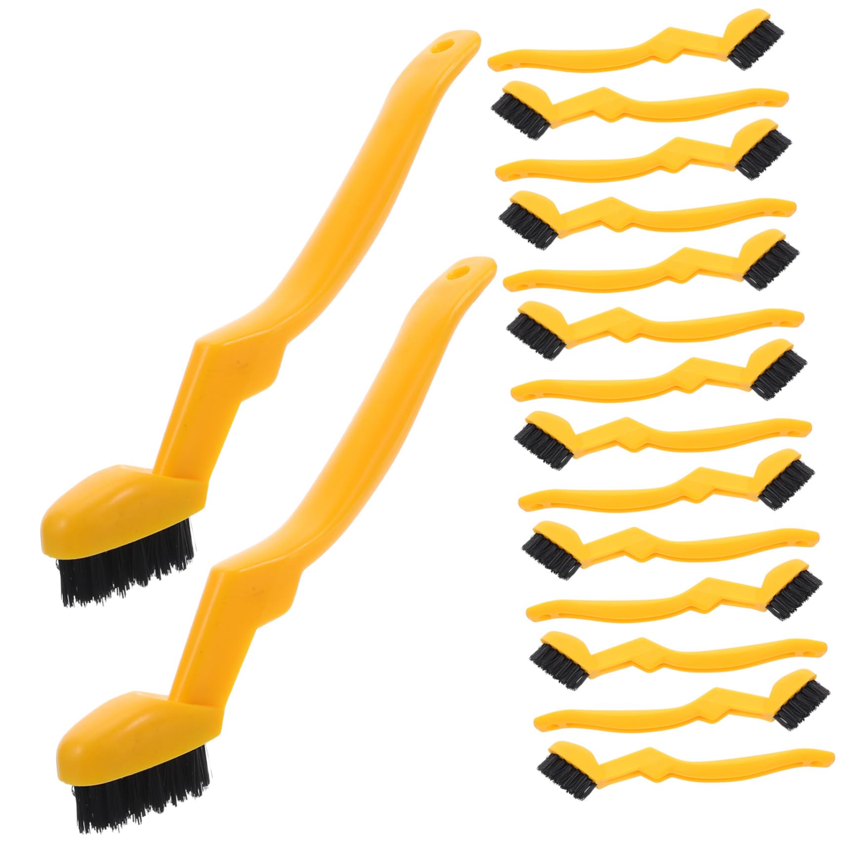 Brosse de nettoyage nylon en lot de 30 pièces pour l'entretien des interstices