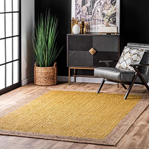 Tapis carré tressé à la main Cover
