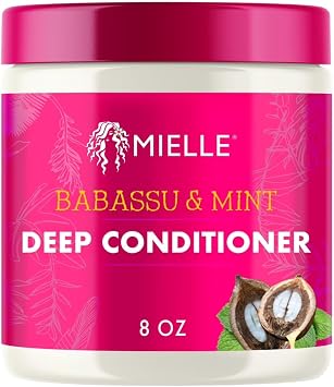Mielle Organics Babassu & Mint Deep Conditioner with Protein, 227 g
