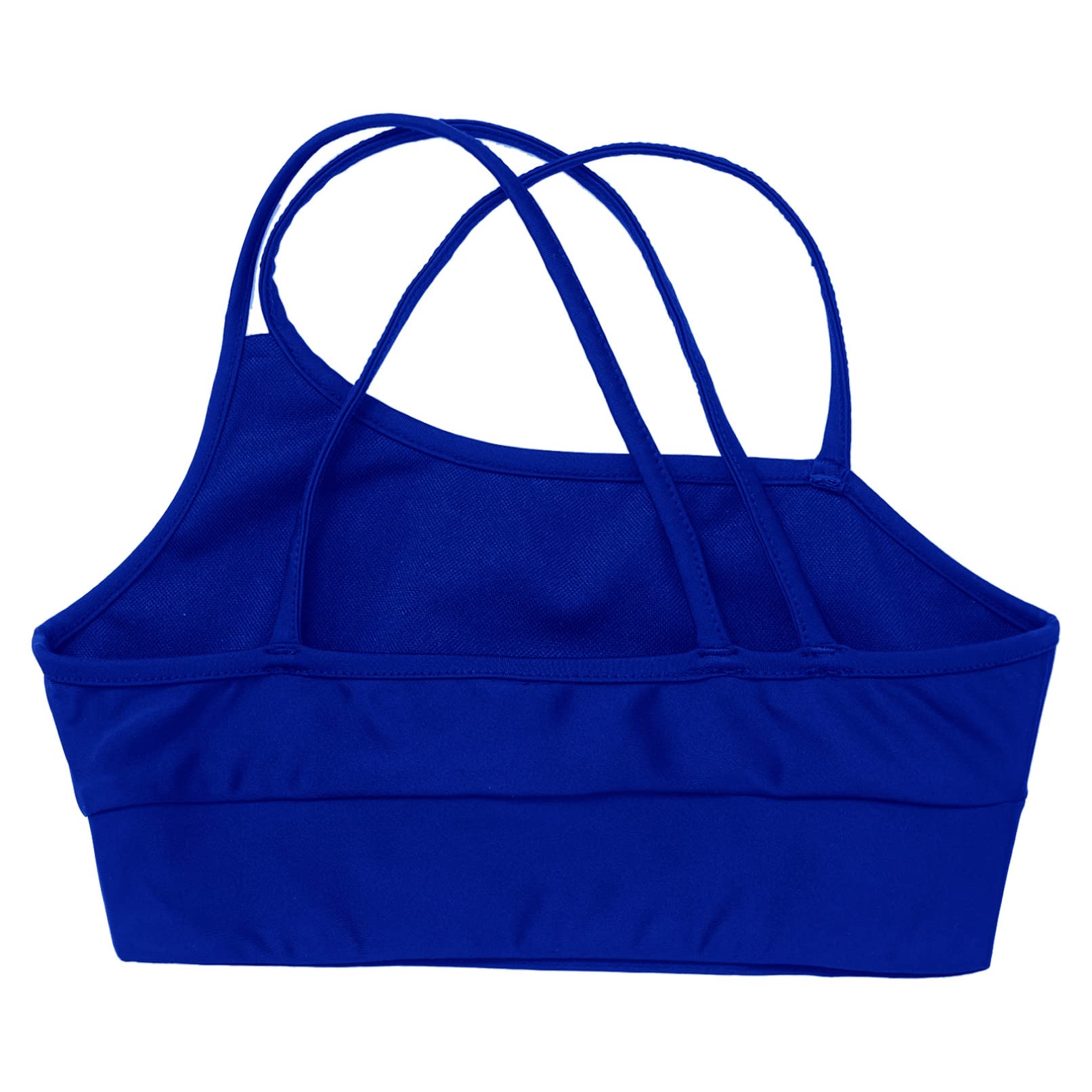 TiaoBug Sujetador Deportivo para Niñas Camiseta Tirantes Deportes Elástica Tank Top Gimnasia Danza Fitness Running