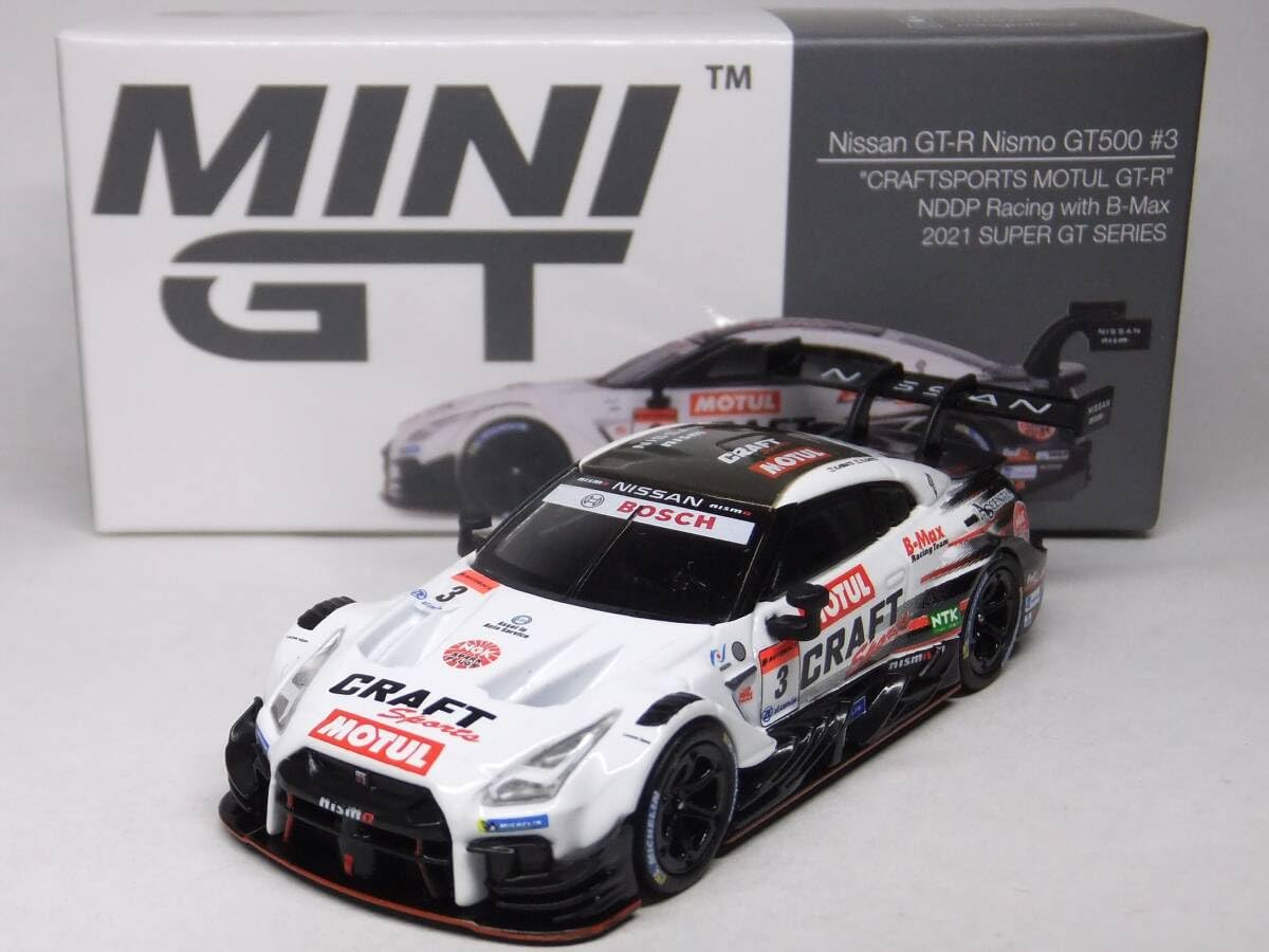 MINI GT日産 GT-R スーパーGT500セット 1/64 Nissan GT-R Nismo GT500 SUPER GTシリーズ 2021 #3 NDDP Racing