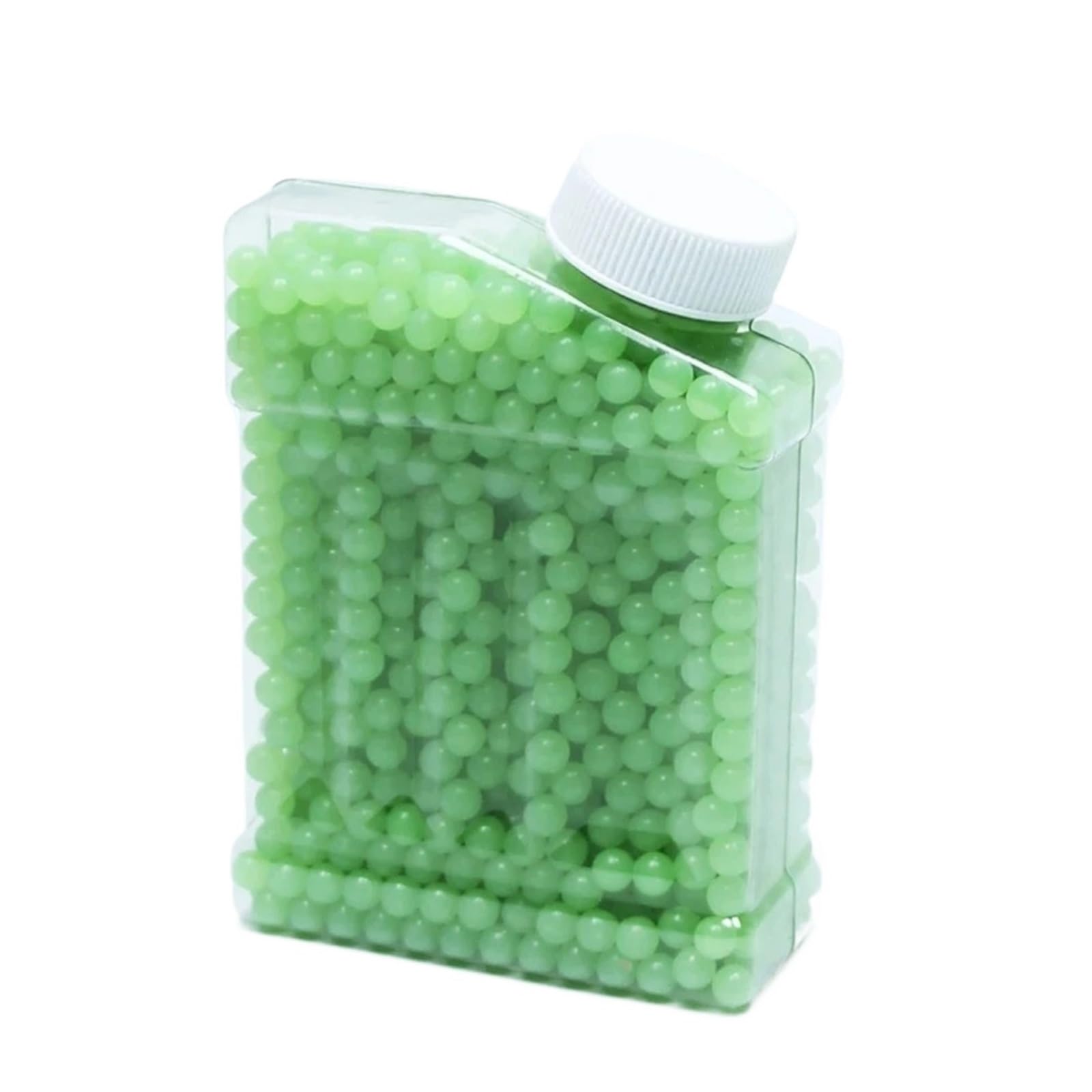 2300/1650/650Pcs Fluorescent 6mm BBs 0.12g, Glow in the Dark for Airsoft Rifle, Lightweight Non-slip