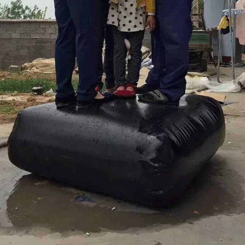 MAXEPO Vescica di accumulo dell'acqua Serbatoi pieghevoli di emergenza Borsa morbida resistente alla siccità Serbatoio Secchio Contenitore portatile con valvola Giardinaggio all'aperto per la costruzi