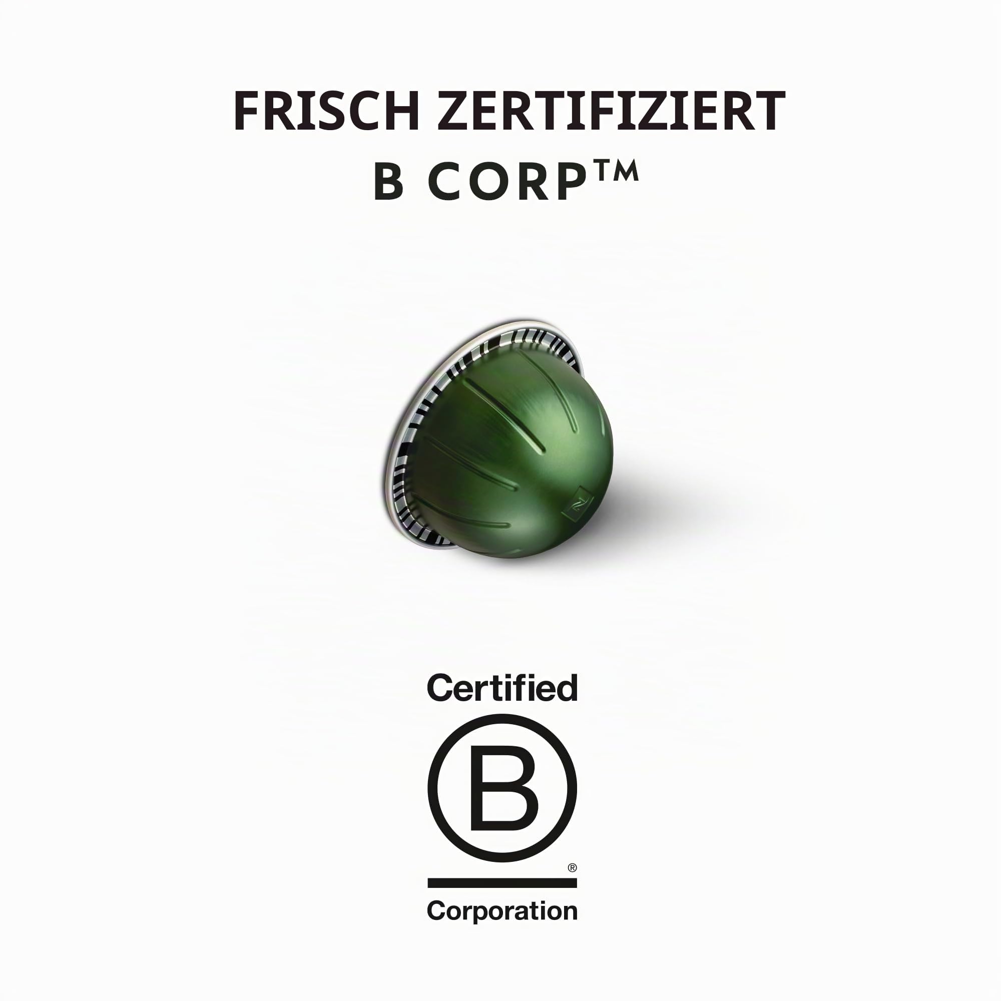 NESPRESSO VERTUO Stormio 100 Kaffeekapseln | Arabica Kaffee, Dunkle Röstung, Intensität 8, Ideal für große Kaffeetasse