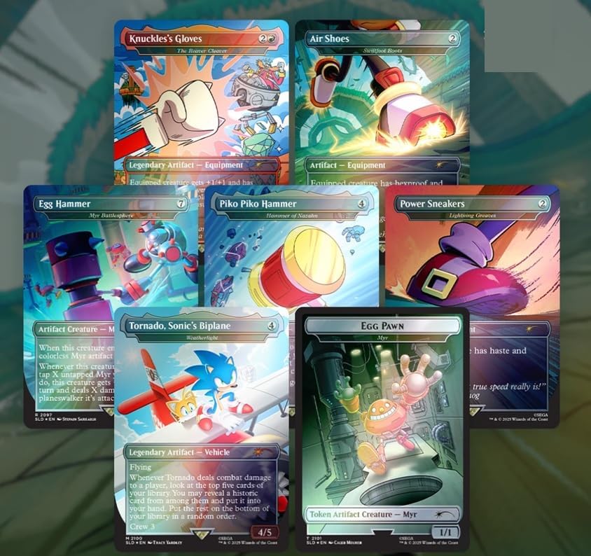 MTG Secret Lair: Secret Lair x Sonic: Turbo Gear (Foil Edition)