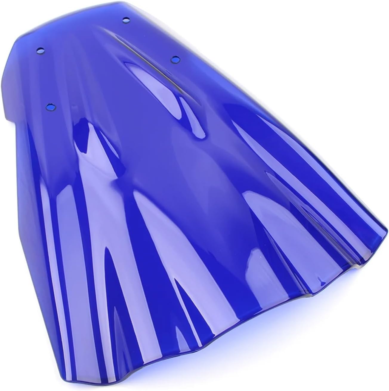 Motorbike Windscreen for MT07 2014-2017 Motorcycle Windshield Windscreen Faring Cover for MT-07 2014 2015 2016 2017 A&BS Double Bubble Screen Windshield(Blue)
