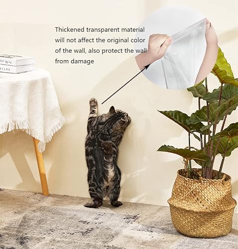 Clear Contact Paper Roll 17.7'' X 118'' Clear Glossy Self-Adhesive Film Cover Removable Protective Film Transparent Waterproof Liners Drawers Shelves Kitchen Cabinets Desks Fridge Roll #TOP4