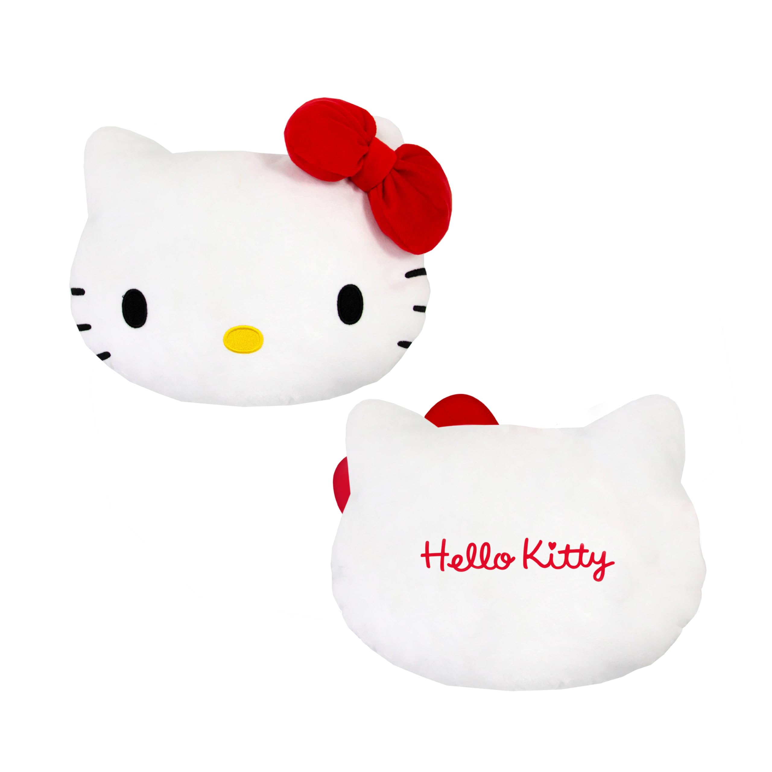 Hello Kitty Shaped Cushion - White