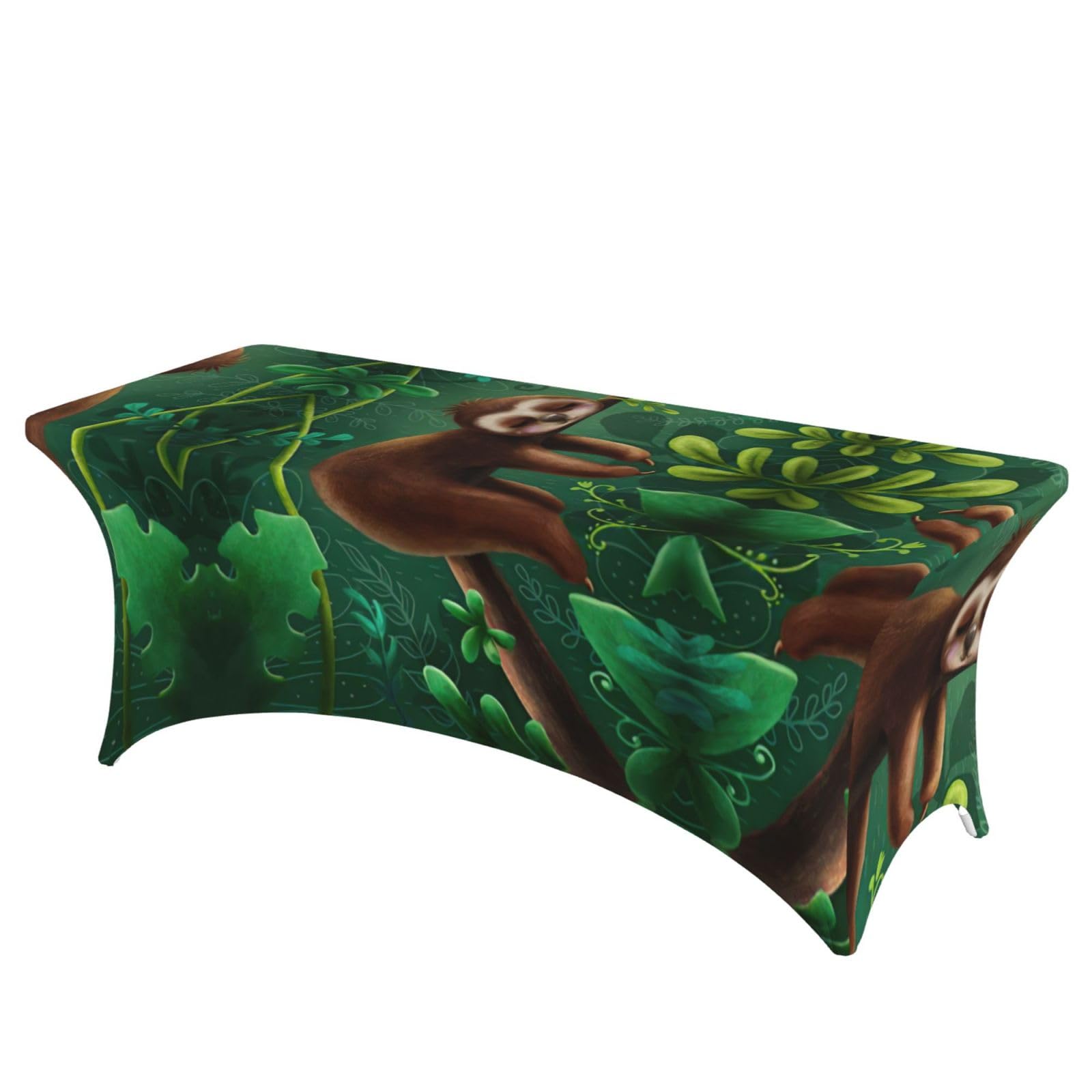 Housse table rectangulaire 1,8m extensible élasthanne EdWal