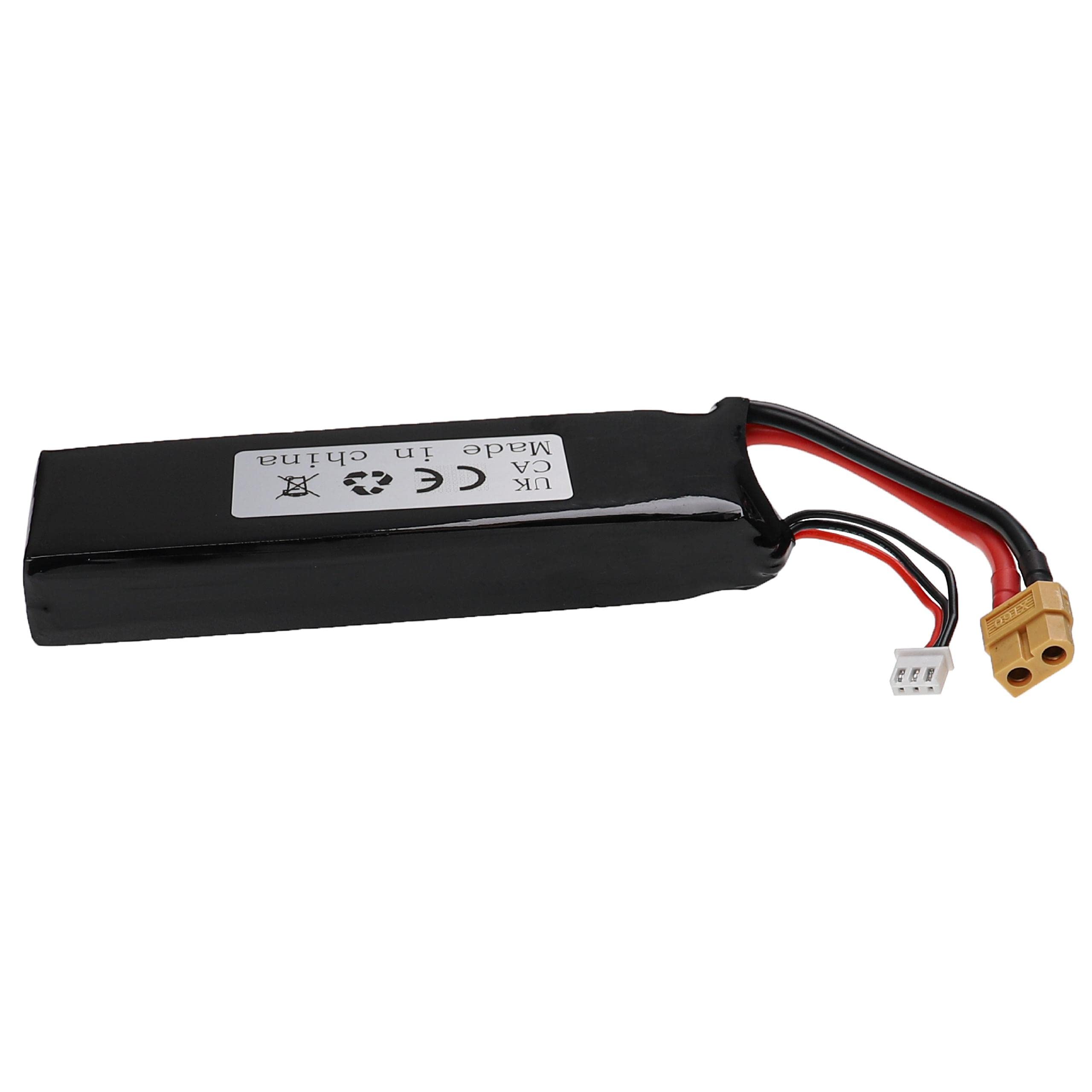 vhbw batteria con XT60 per modellismo per es. macchine da corsa