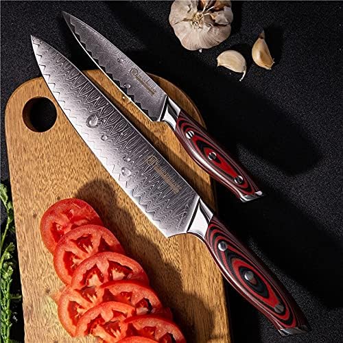 Set Cuchillos Cocina 2 Piezas Acero Aleación Forjado miniatura 2