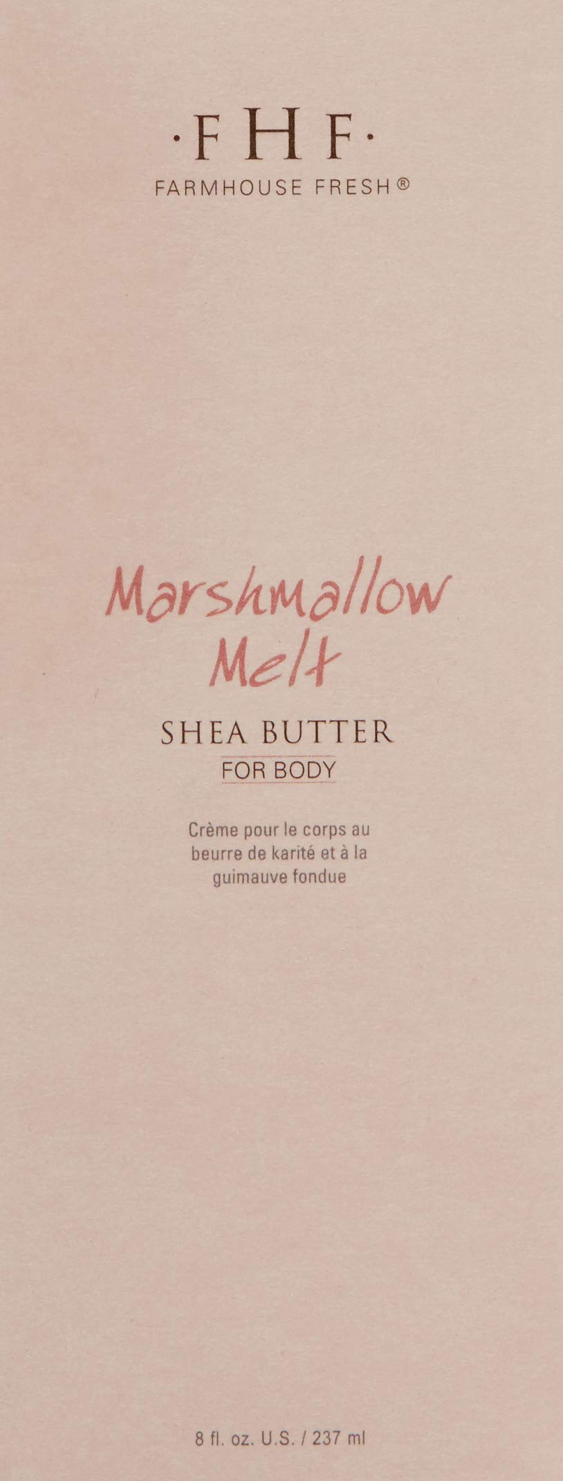 FarmHouse Fresh Marshmallow Melt Shea Butter Body, 8 Fl Oz