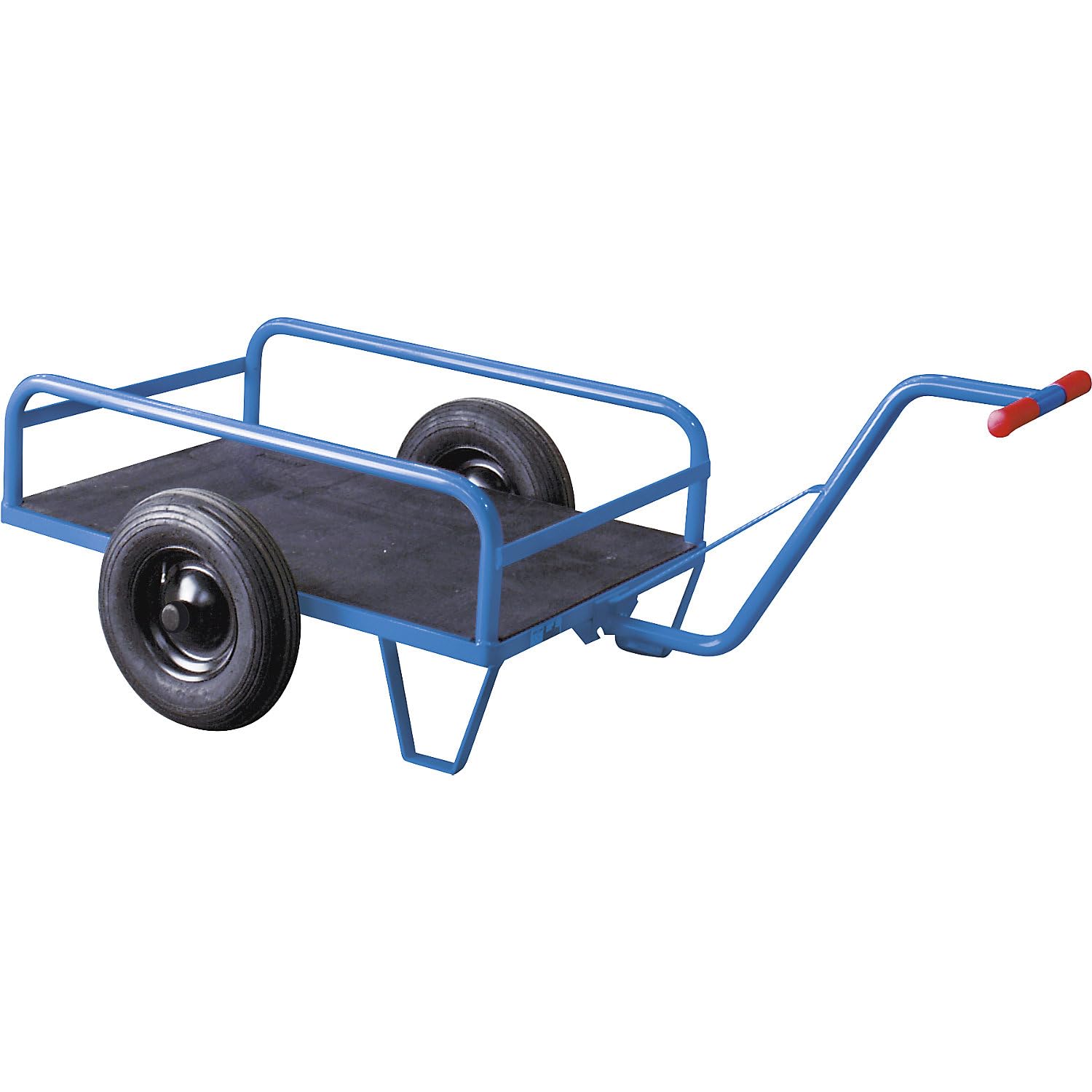 eurokraft pro | Zweirad-Handwagen | Mit Geländer, Ladefläche 1050 x 700 mm