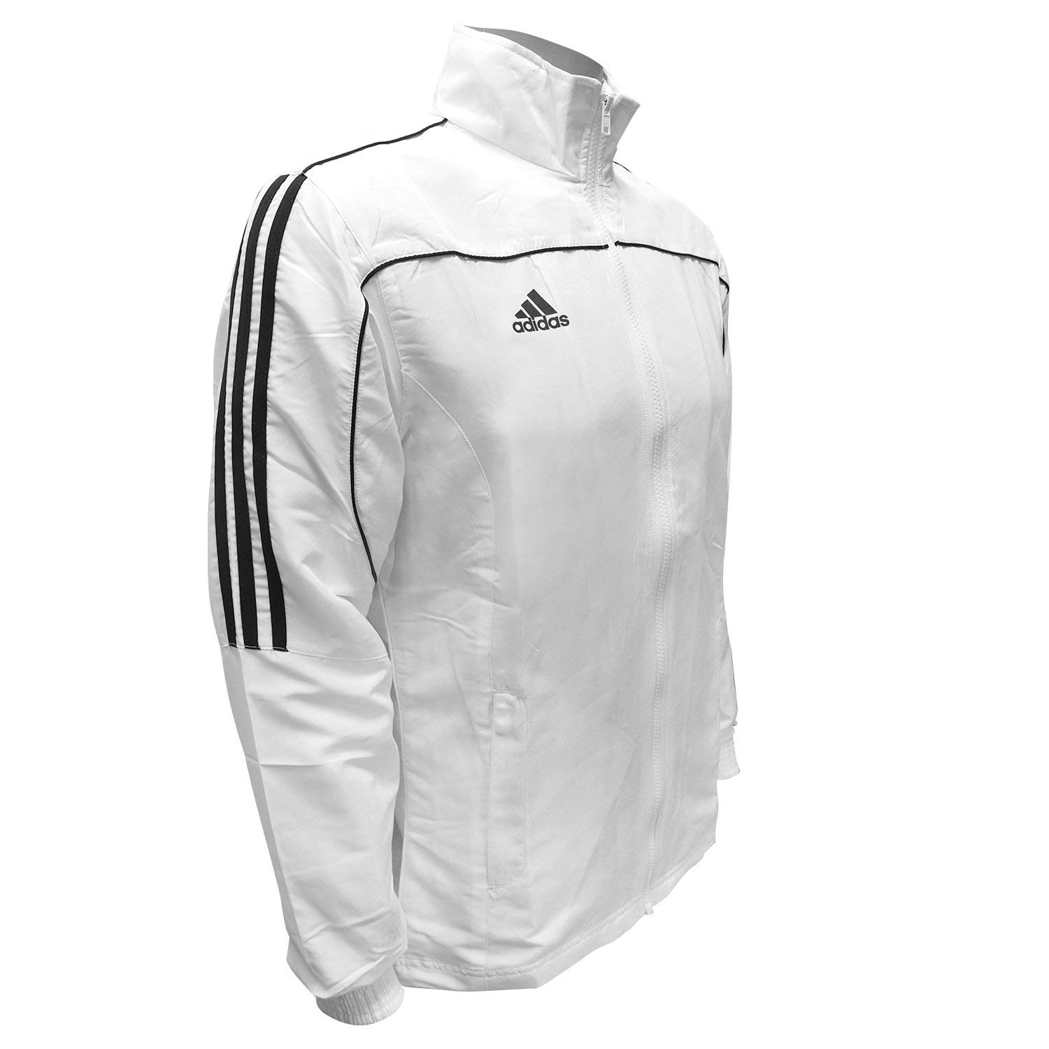 adidas Combat Sports 3ストライプ ポリエステル100% 長袖ライトトラックジャケット