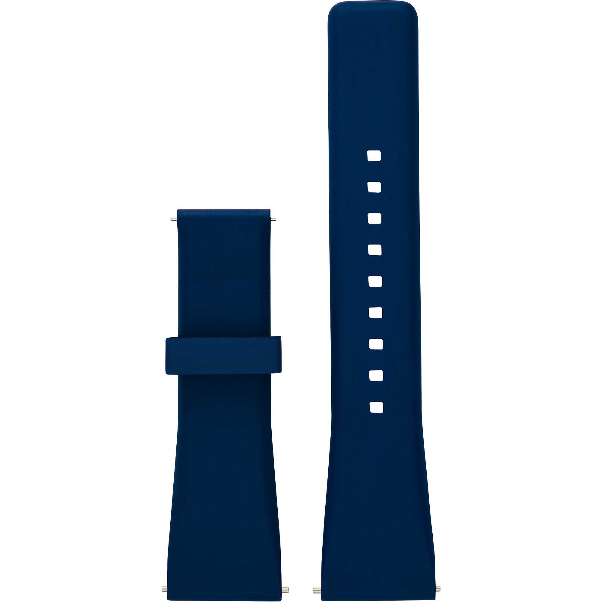 Michael Kors Correa de reloj para mujer de piel, acero inoxidable o silicona de 18 o 22 mm