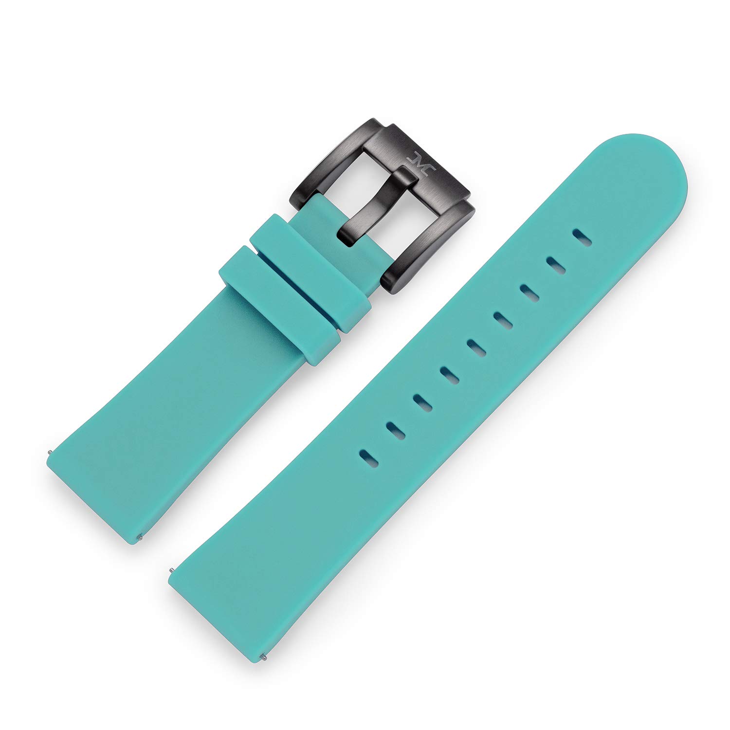 TW Steel SB_T_B Watch Strap Silicone 22 mm Turquoise